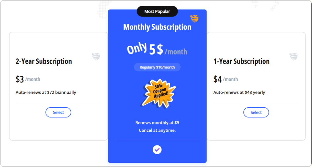 VyprVPN 가격