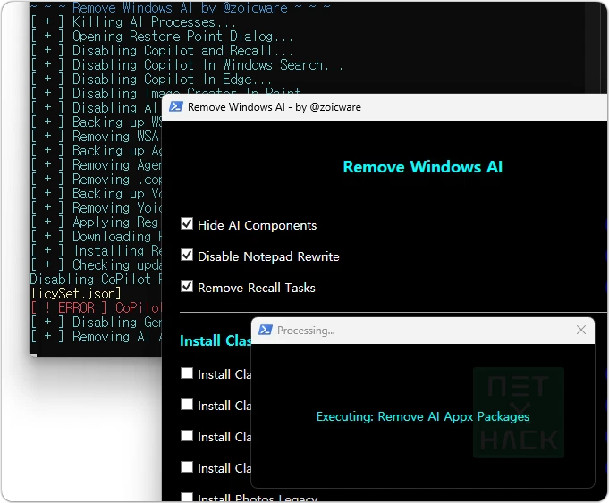 remove Windows Copilot